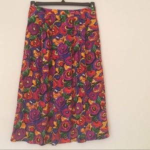 Sheridan Square | Water Color Midi Skirt